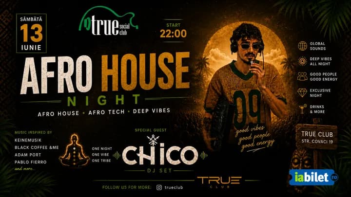 Afro House - One Night. One Vibe. One Tribe.