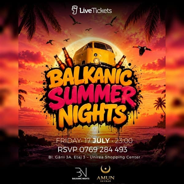 Balkanic Nights - Amun Skybar - 17 July