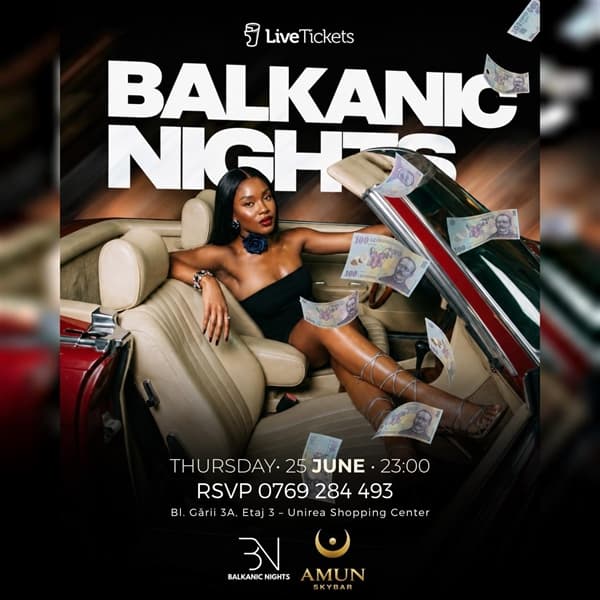 Balkanic Nights - Amun Skybar - 25 June