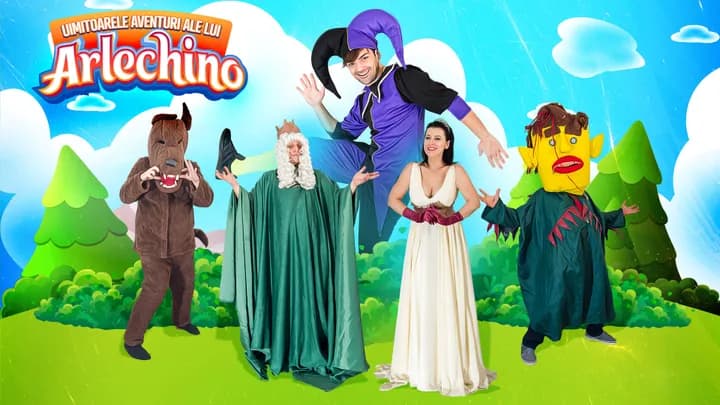 Brasov: Uimitoarele aventuri ale lui Arlechino