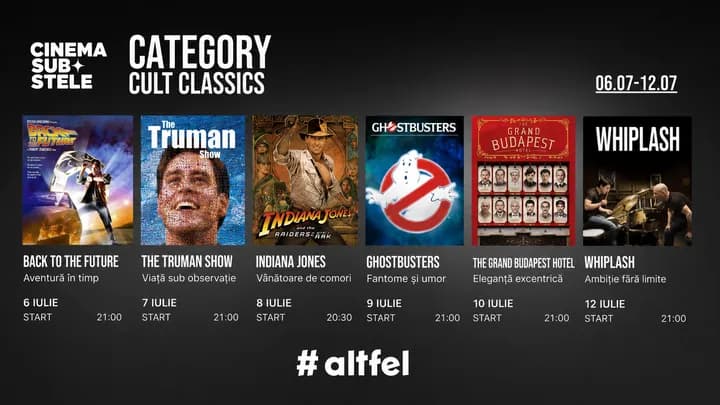 Cinema sub stele: Cult Classics Week