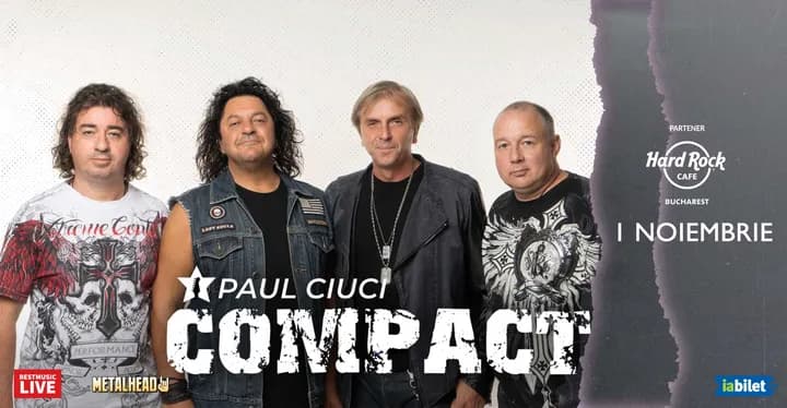 Concert Compact Paul Ciuci la Hard Rock Cafe