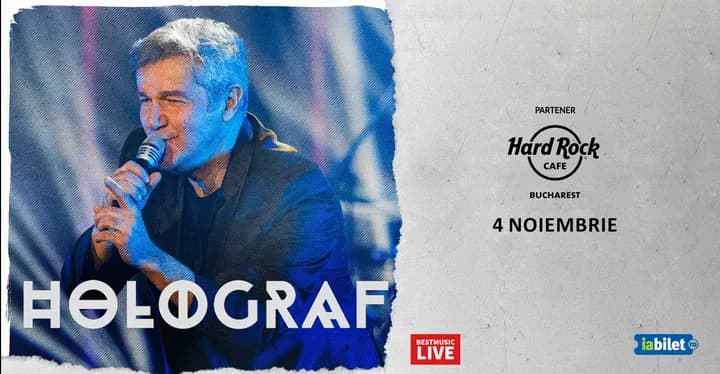 Concert Holograf la Hard Rock Cafe