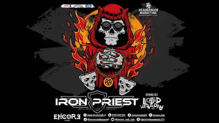 Concert Iron Priest (DE) x Liquid Wednesday (RO)