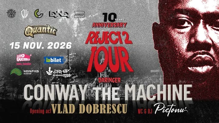 Conway the Machine - 10 years reject 2 tour