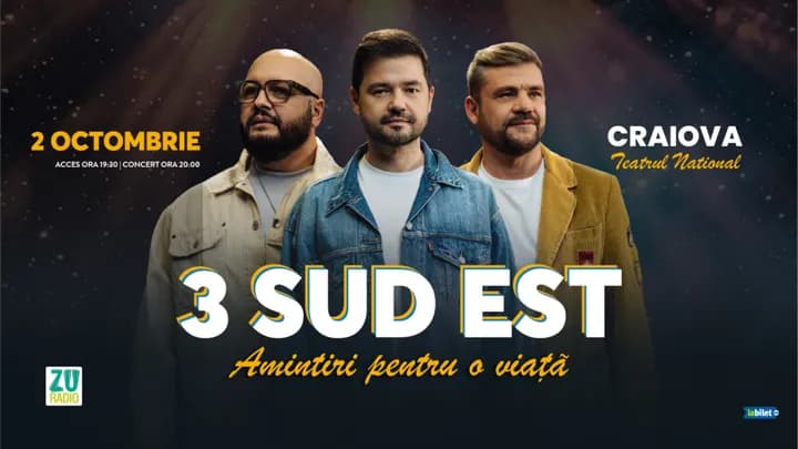Craiova: Concert 3 Sud Est  "Amintiri pentru o viata"