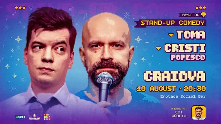Craiova: Stand-up comedy - Best of Toma & Popesco