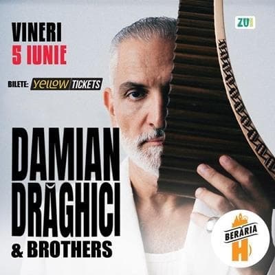 Damian and Brothers în concert la Berăria H pe 5 iunie