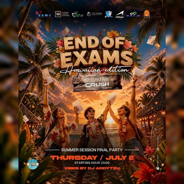 END OF EXAMS - SUMMER CRUSH