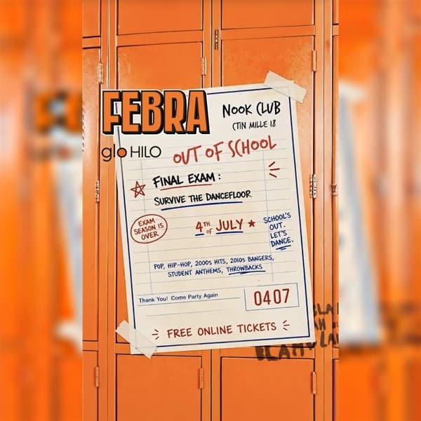 FEBRA - Out of School - 04th July