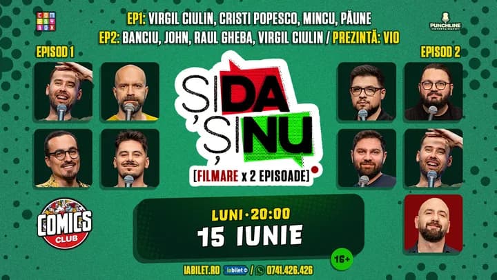 FILMARE "Și da și nu" la ComicsClub!