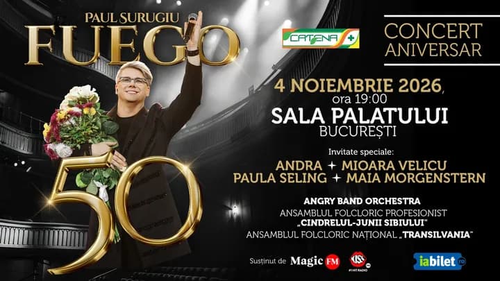 Fuego "50" - Concert Aniversar Paul Surugiu