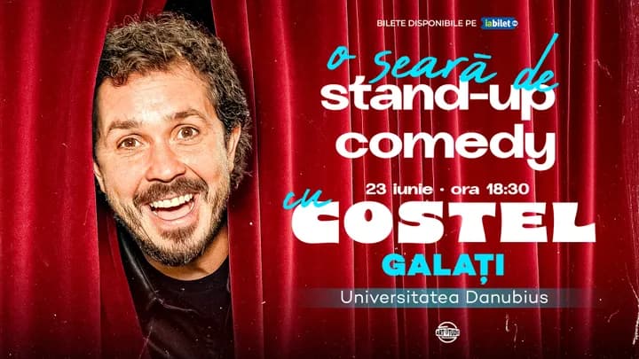 Galati: O seară de stand up comedy cu Costel | Comedy Show