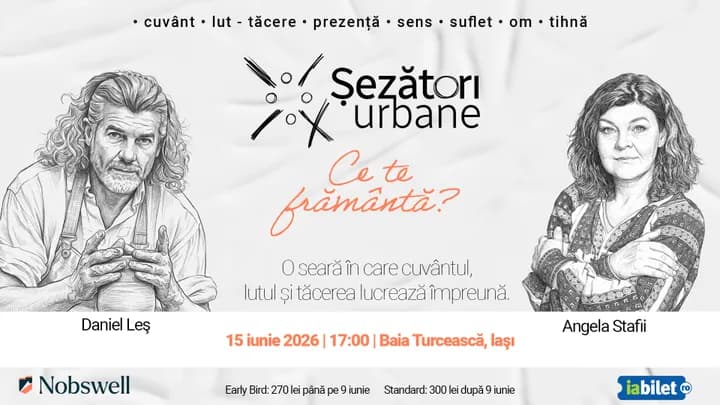 Iași: Șezători urbane - Ce te frământă?