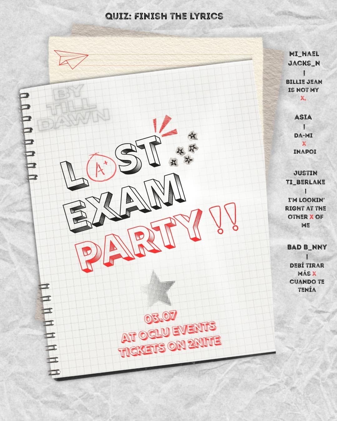Last Exam Party