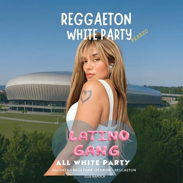 LATINO GANG | Reggaeton  All white Party  | CLUJ