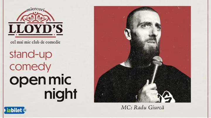 Lloyd's: Open Mic cu Radu Giurcă
