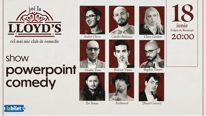 Lloyd's: Powerpoint Comedy Show