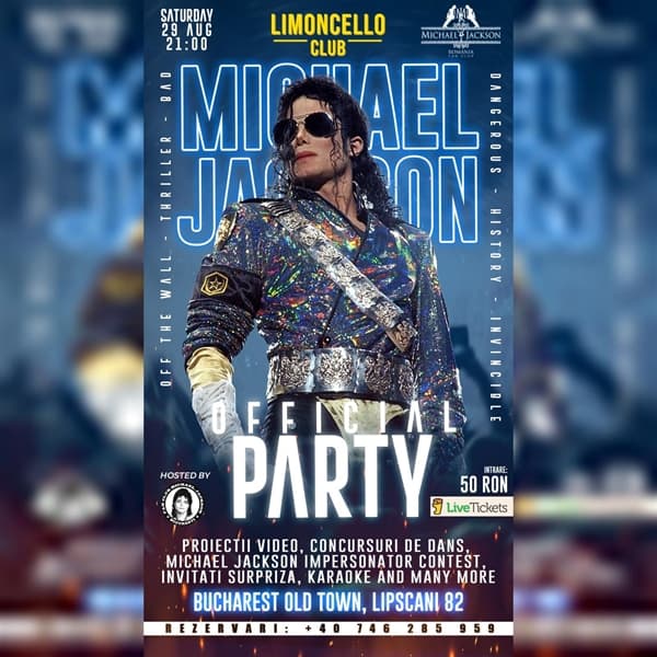 Michael Jackson Official Party 2026