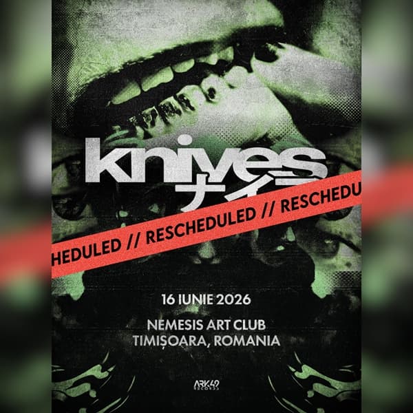 RESCHEDULED: knives (UK) live @ Nemesis Art Club
