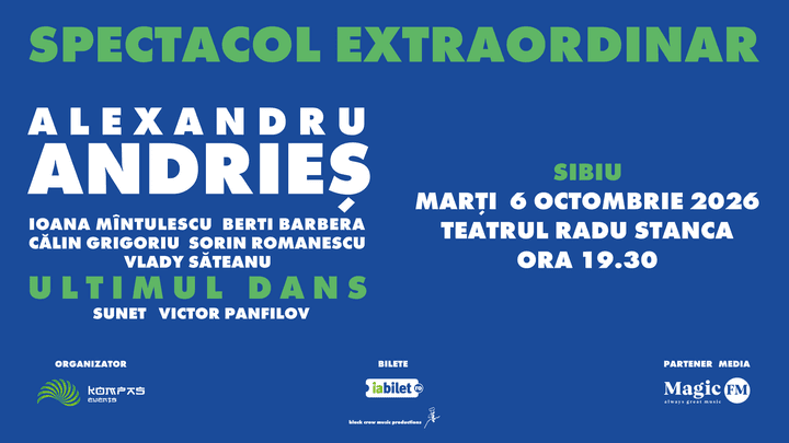 Sibiu: Alexandru Andries - "Ultimul dans"