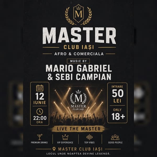 Solaranights.ro 12 iunie/ Master club Iasi