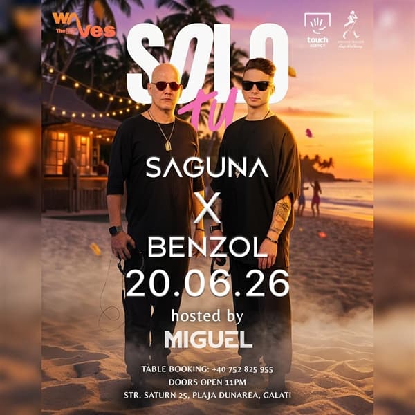 SOLO's PARTY | ADRIAN SAGUNA & BENZOL | THE WAVES