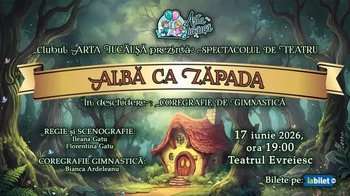 Spectacol de teatru: Albă ca Zăpada