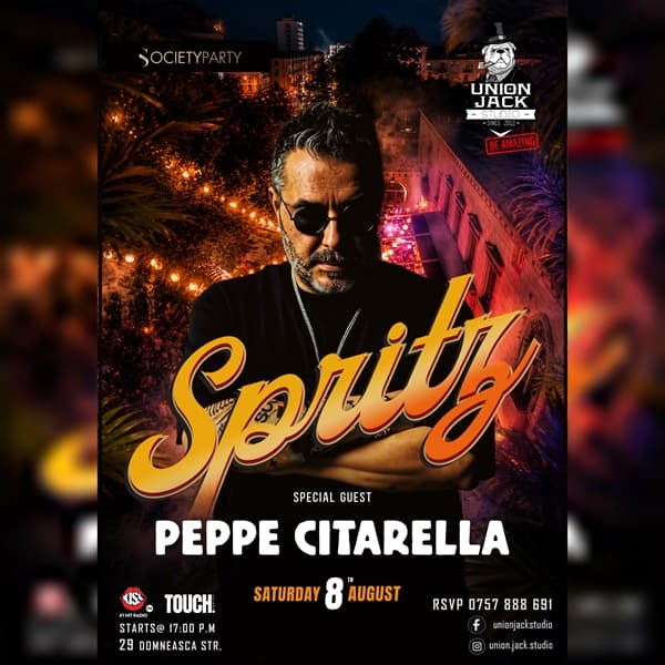 SPRITZ w/ special guest PEPPE CITARELLA