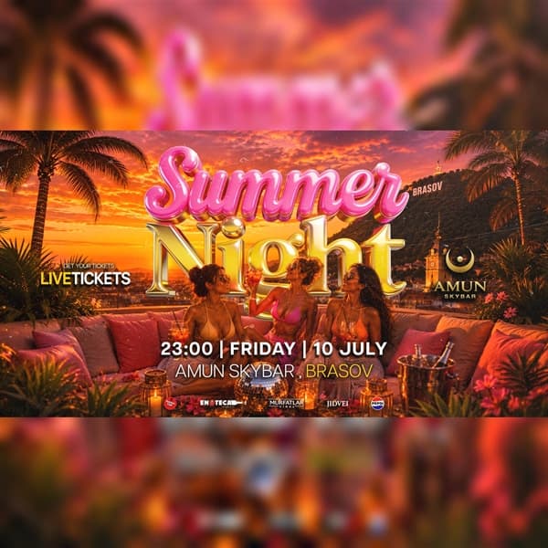Summer Night at AMUN SKYBAR