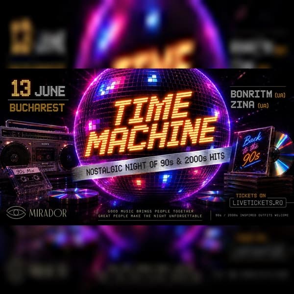 TIME MACHINE - Party 90s-2000s