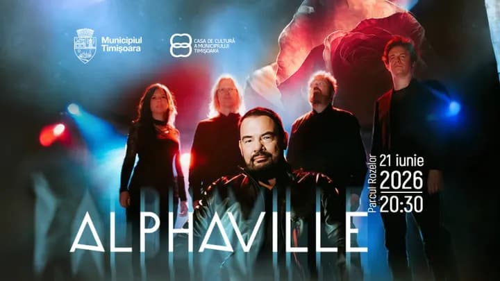 Timișoara: Concert Alphaville în Parcul Rozelor