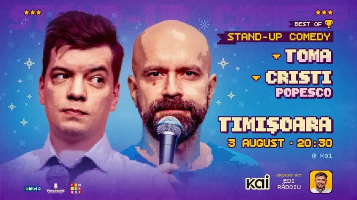 Timisoara: Stand-up comedy - Best of Toma & Popesco