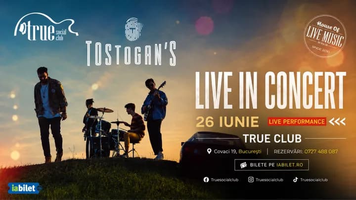 TOSTOGAN'S - Live music
