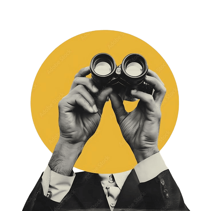 binocular man