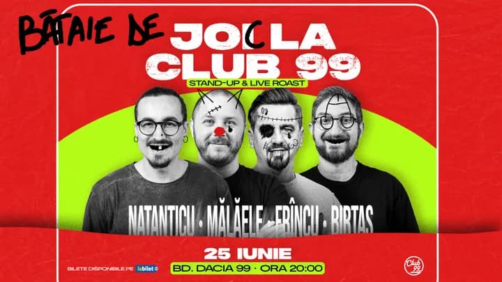 Bataie de joi cu Mincu, Mălăele, Natanticu & Birtaș la Club 99