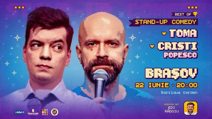 Brașov: Stand-up comedy - Best of Toma & Popesco (SHOW 1)