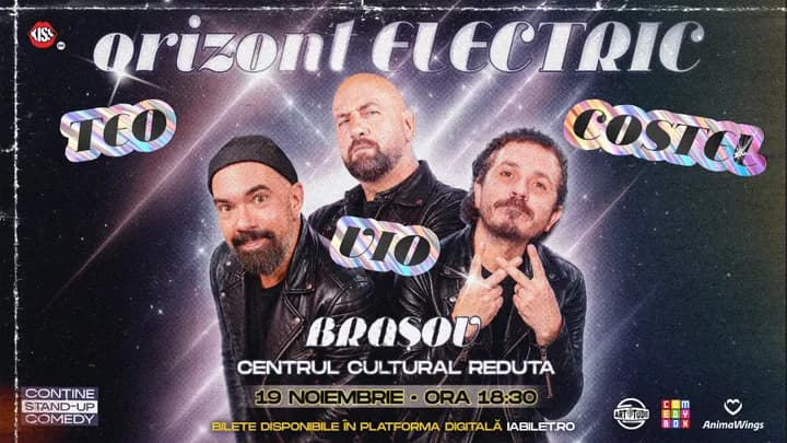 Brașov: Teo, Vio și Costel - Orizont Electric | Stand Up Comedy Show 1