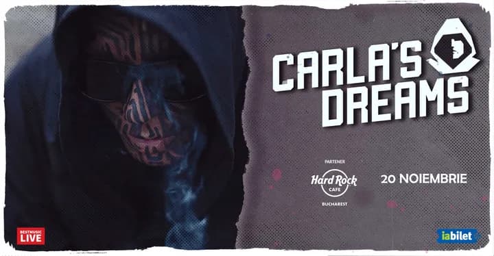 Concert Carla's Dreams la Hard Rock Cafe