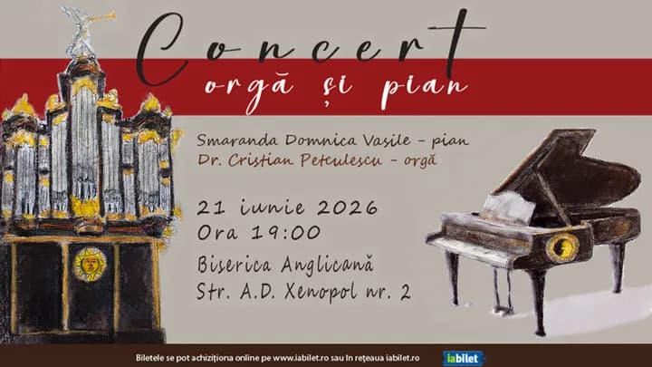 Concert de orgă și pian