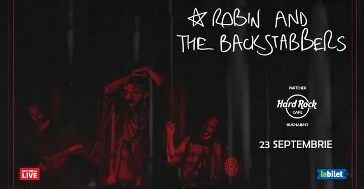 Concert Robin and the Backstabbers la Hard Rock Cafe