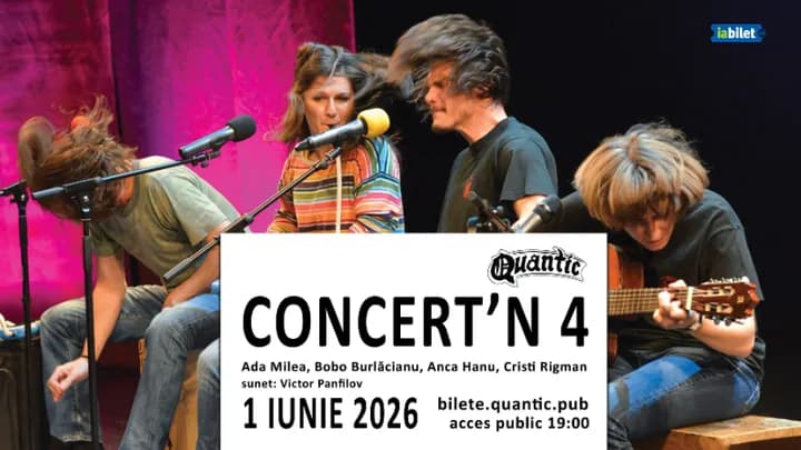 Concert'n 4 cu Ada Milea, Bobo Burlacianu, Anca Hanu si Cristi Rigman