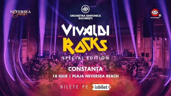 Constanta: Concert Orchestra Simfonică București - Vivaldi Rocks Special Edition – Neversea Nights