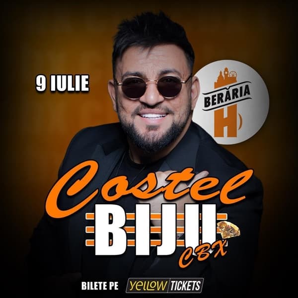 Costel Biju & Orkestra în concert la Berăria H // 9 iulie