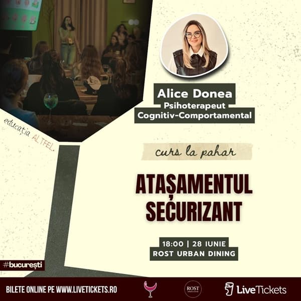 Curs la Pahar - ATAȘAMENTUL SECURIZANT // 28 iunie