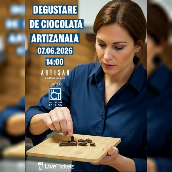 Degustare de ciocolata artizanala ( bean-to-bar / craft chocolate )