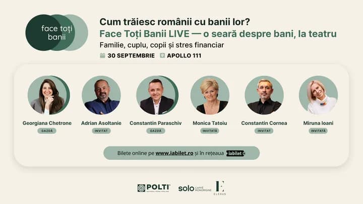 Face Toți Banii LIVE — Cum trăiesc românii cu banii lor?
