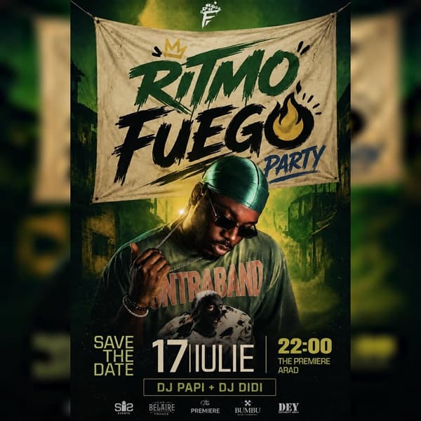 π₯π΄ FAVELA: Ritmo Fuego | Pool Party @ The Premiere Arad