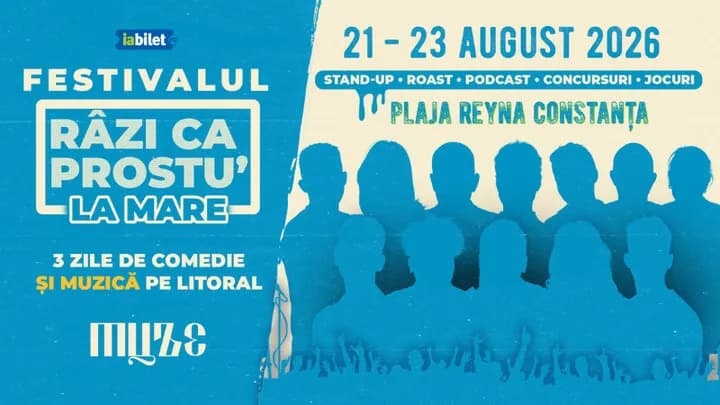 Festivalul de comedie - Razi ca prostu' la mare 2026 | Acces VIP 21.08