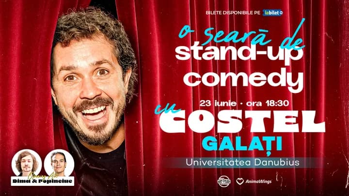 Galati: O seară de stand up comedy cu Costel | Comedy Show